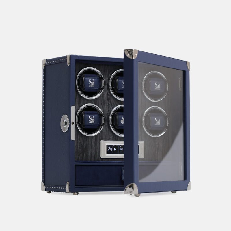 6 Piece Automatic Watch Winder with Storage