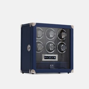6 Piece Automatic Watch Winder with Storage