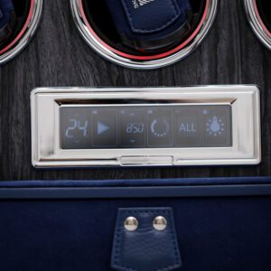 6 Piece Automatic Watch Winder with Storage