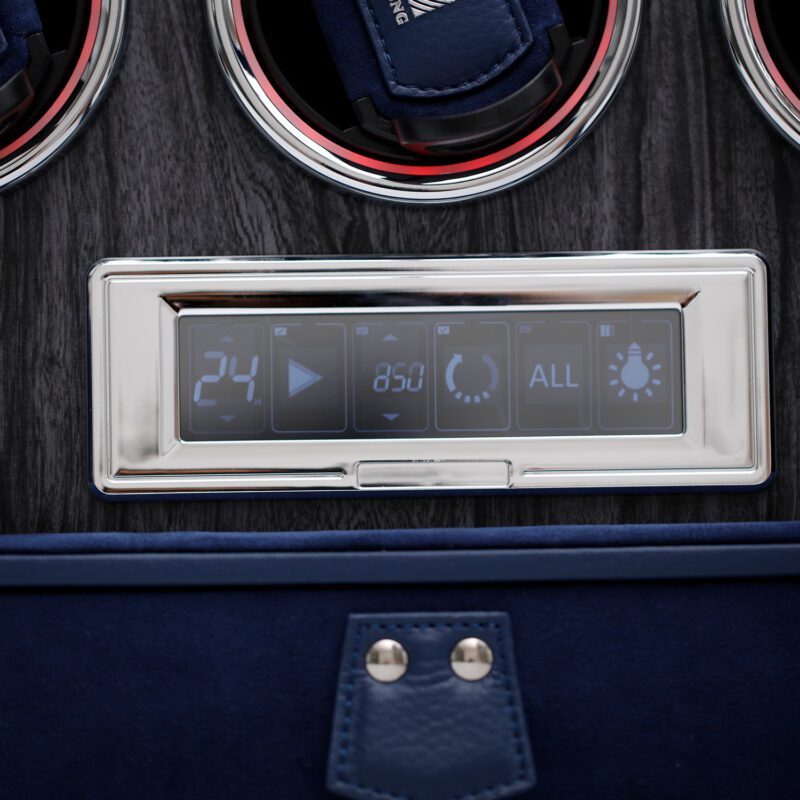 6 Piece Automatic Watch Winder with Storage