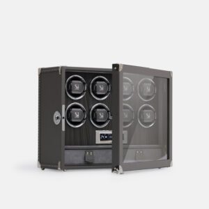 8 Piece Automatic Watch Winder with Storage