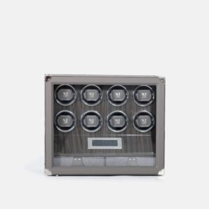 8 Piece Automatic Watch Winder with Storage