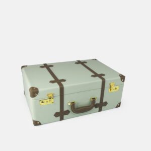 Retro Green Spacious Travel Trunk