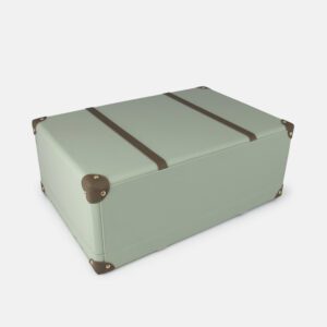 Retro Green Spacious Travel Trunk