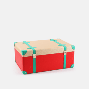 Christmas Gift PU Leather Decorative Storage Large Trunks