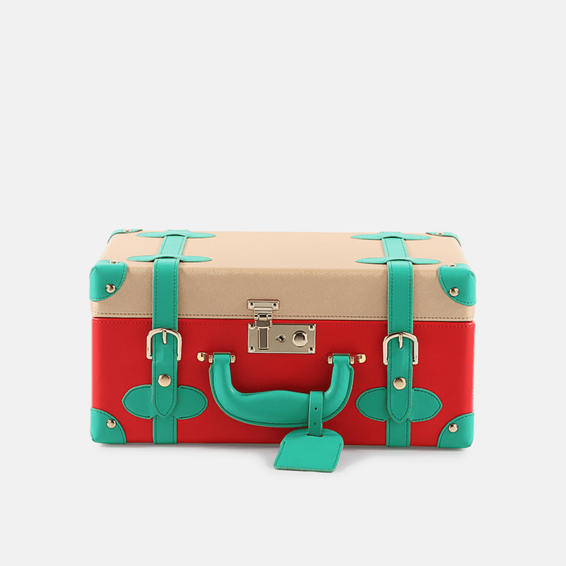 Christmas Gift PU Leather Decorative Storage Large Trunks