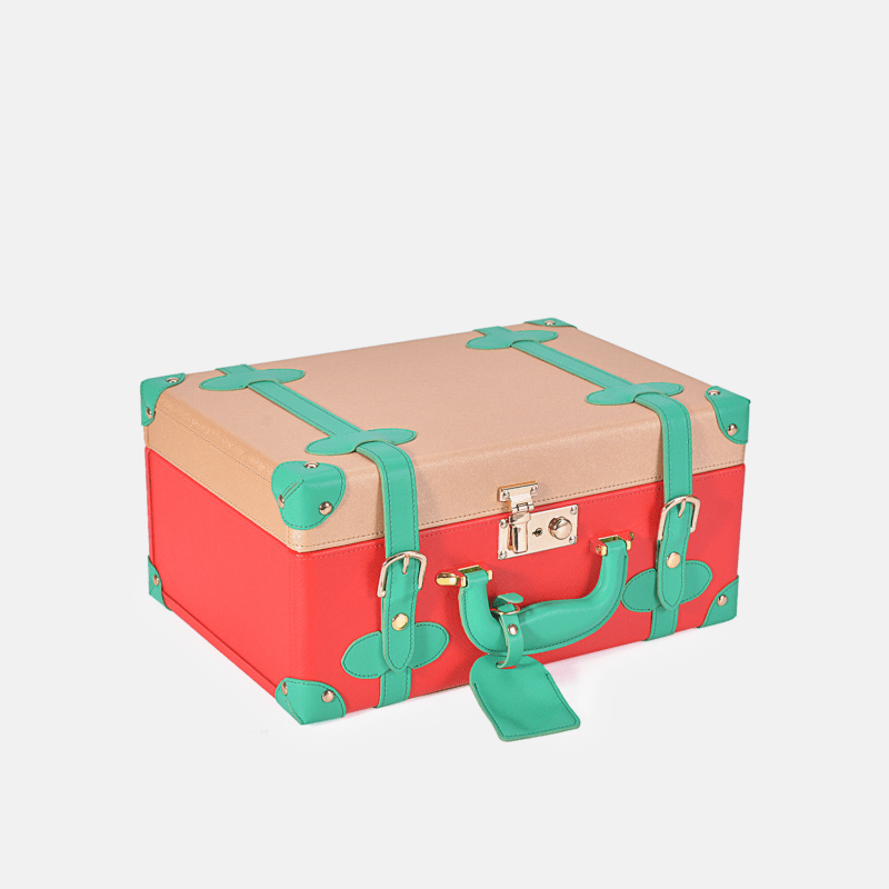 Christmas Gift PU Leather Decorative Storage Large Trunks