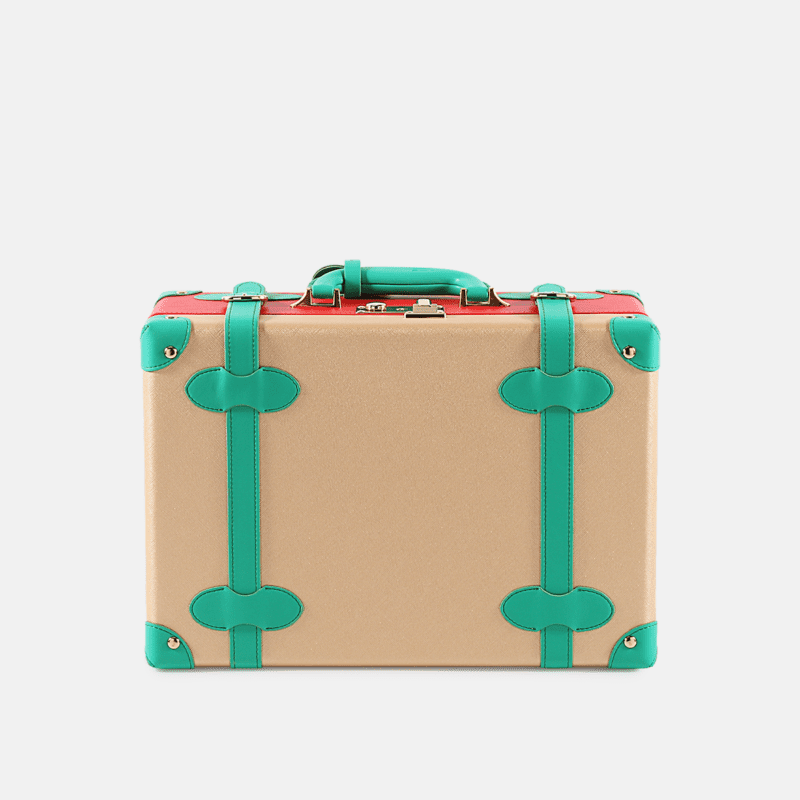 Christmas Gift PU Leather Decorative Storage Medium Trunks