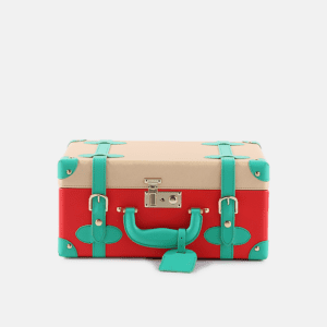 Christmas Gift PU Leather Decorative Storage Medium Trunks