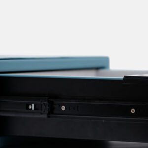 Blue Safe Case in Cabinet