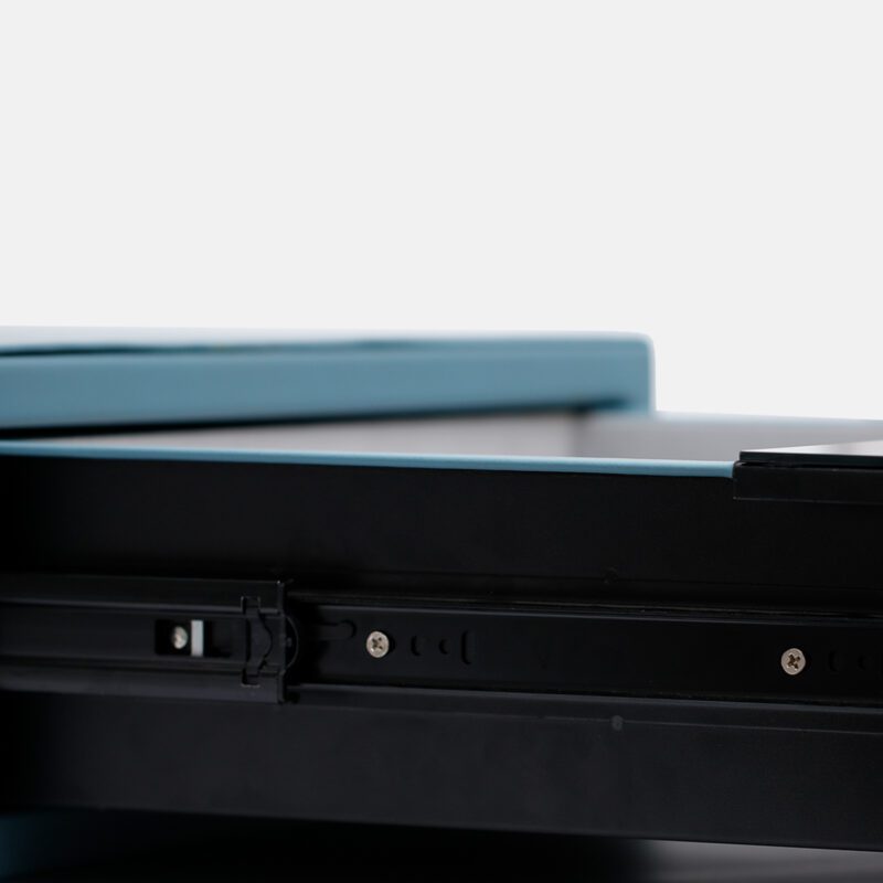 Blue Safe Case in Cabinet