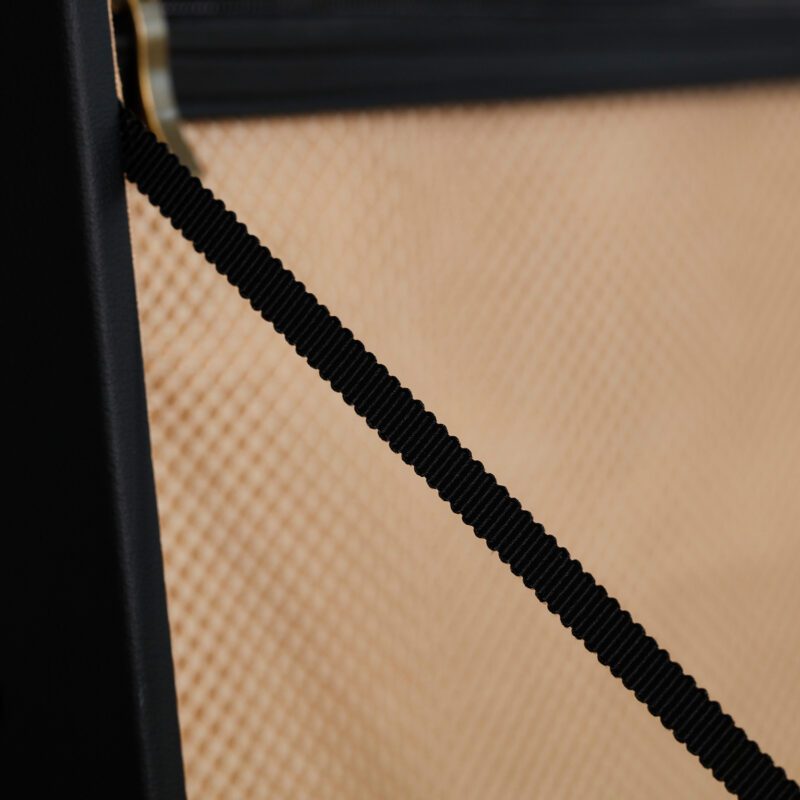 Mini Black Houndstooth Trunk