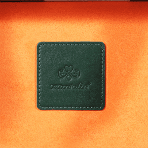 Extra large Lime Green Chessboard PU Leather Trunk