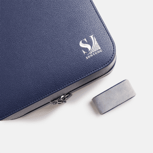 8 Piece Travel Zip Watch Case