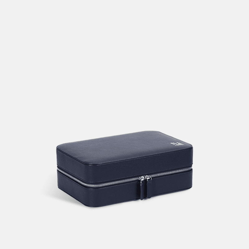 8 Piece Travel Zip Watch Case