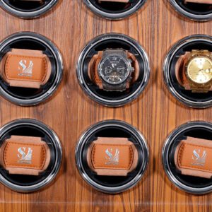12 Piece Automatic Watch Winder with Storage