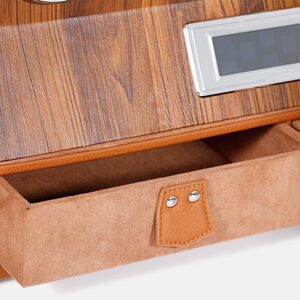 12 Piece Automatic Watch Winder with Storage