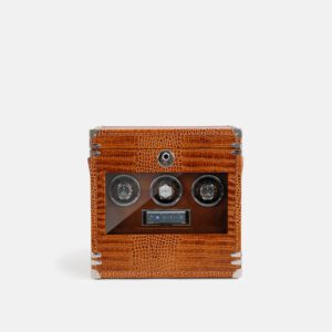 Triple Automatic Watch Winder with Storage