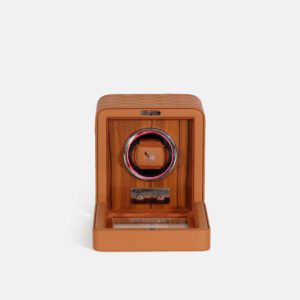 Single Slot Quilted PU Leather Watch Winder