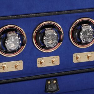 Triple Automatic Watch Winder with Storage
