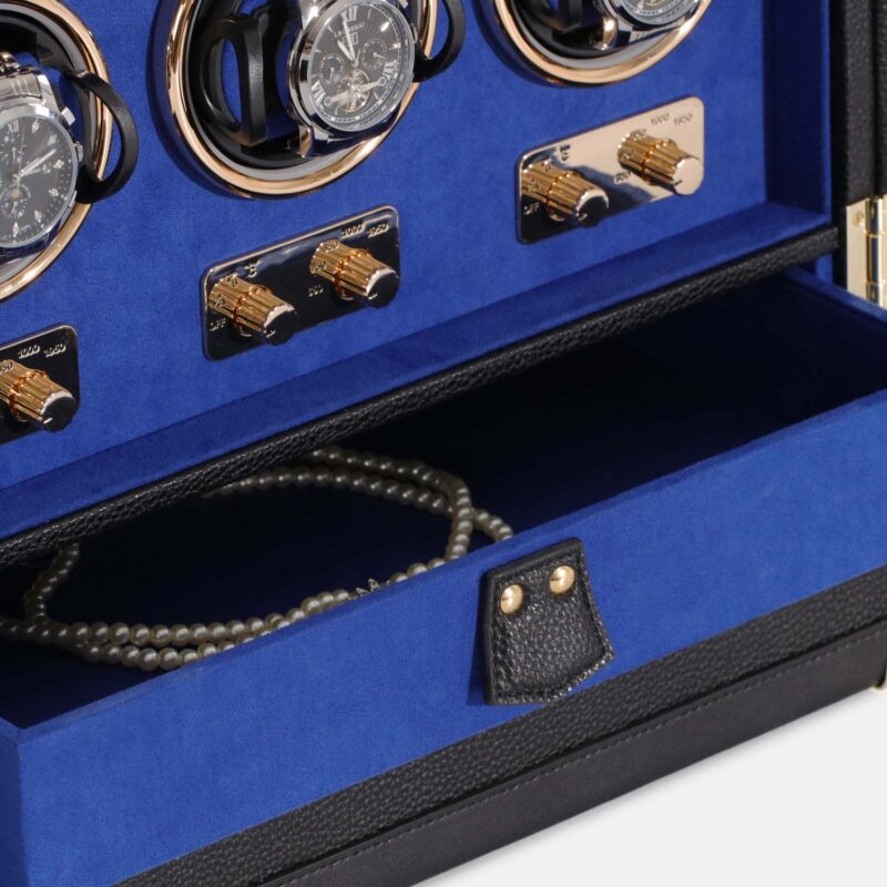 Triple Automatic Watch Winder with Storage