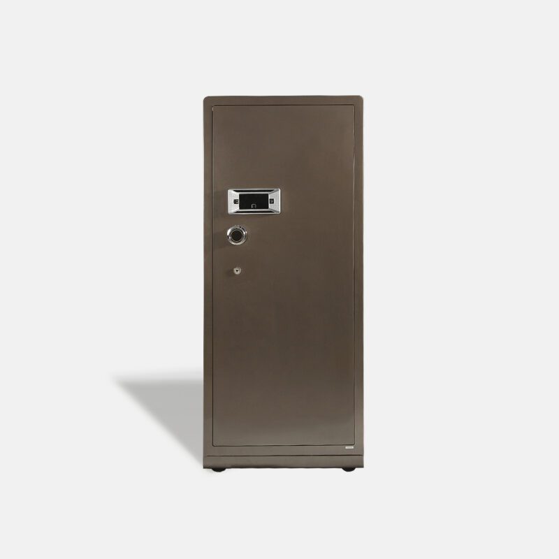 Bronze Edition 20-Watch Winder & Jewelry Safe with Fingerprint Access