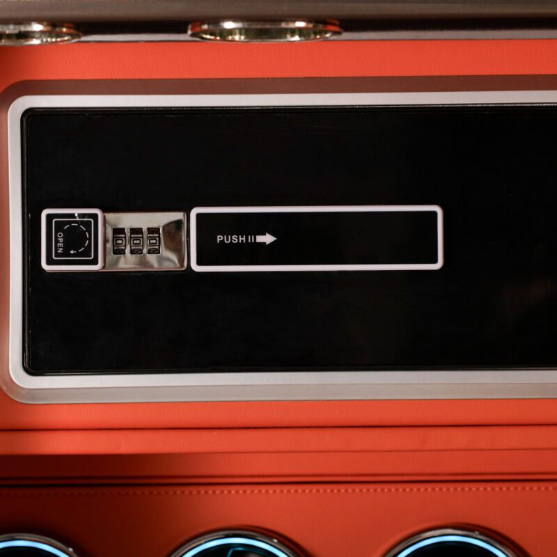 Bronze Edition 20-Watch Winder & Jewelry Safe with Fingerprint Access