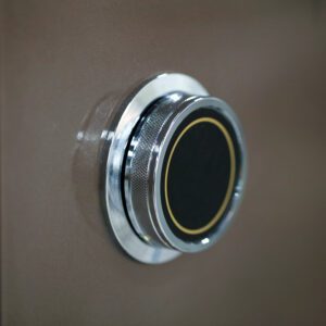 Bronze Edition 20-Watch Winder & Jewelry Safe with Fingerprint Access