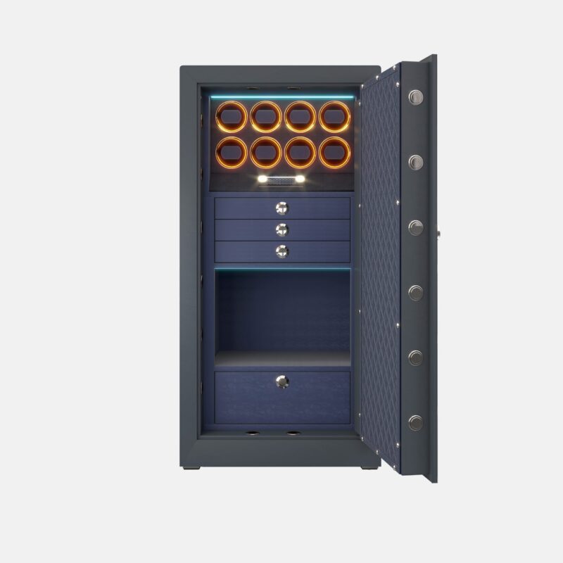 Luxury 8-Rotor Watch Winder Safe