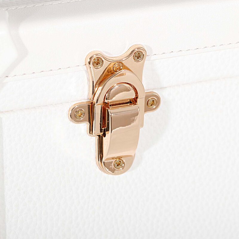 White Trunk Jewelry Box