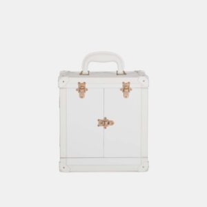 White Trunk Jewelry Box