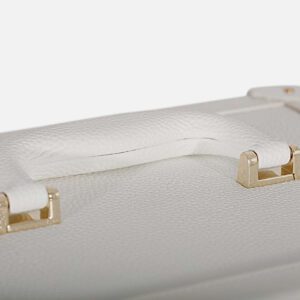 White Trunk Jewelry Box