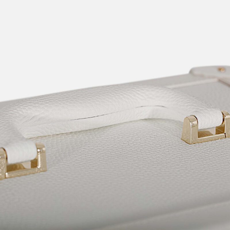 White Trunk Jewelry Box