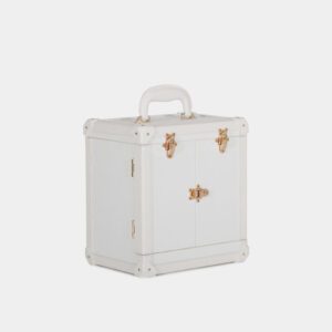 White Trunk Jewelry Box
