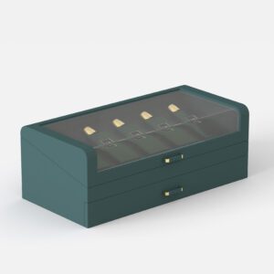 The Grand Fragrance Vault Premium Double-Layer Perfume Showcase