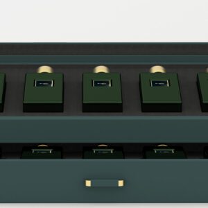 The Grand Fragrance Vault Premium Double-Layer Perfume Showcase