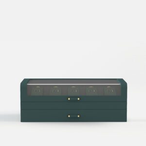 The Grand Fragrance Vault Premium Double-Layer Perfume Showcase