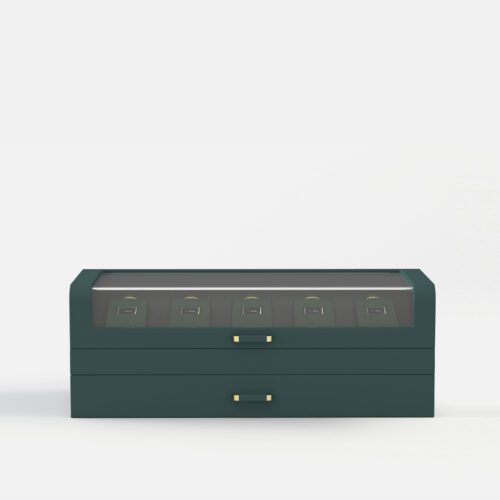 组 4 The Grand Fragrance Vault Premium Double-Layer Perfume Showcase