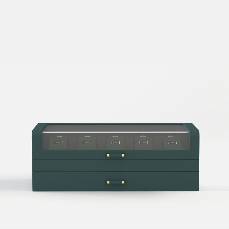 The Grand Fragrance Vault Premium Double-Layer Perfume Showcase