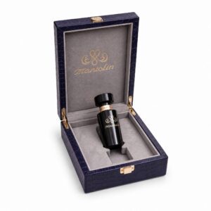 Single Perfume Bottle Box in Navy Croco PU – photo 3 Single Perfume Bottle Box in Navy Croco PU – photo 3