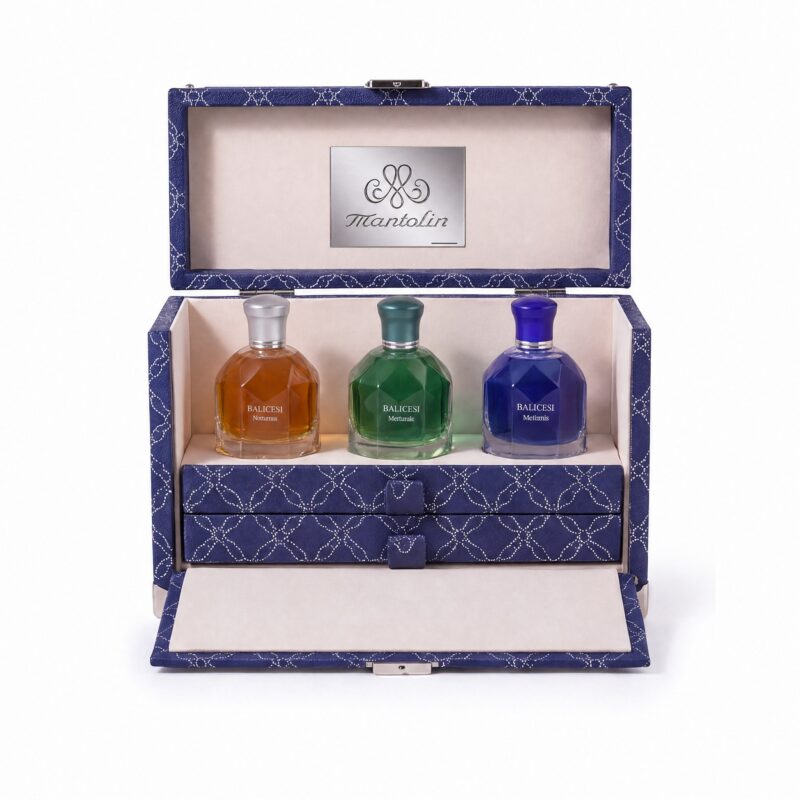 Perfume Gift Box with Pull-Out Display Tray