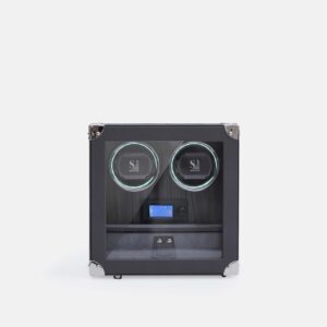 Double Automatic Watch Winder with Storage