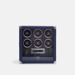6 Piece Automatic Watch Winder with Storage