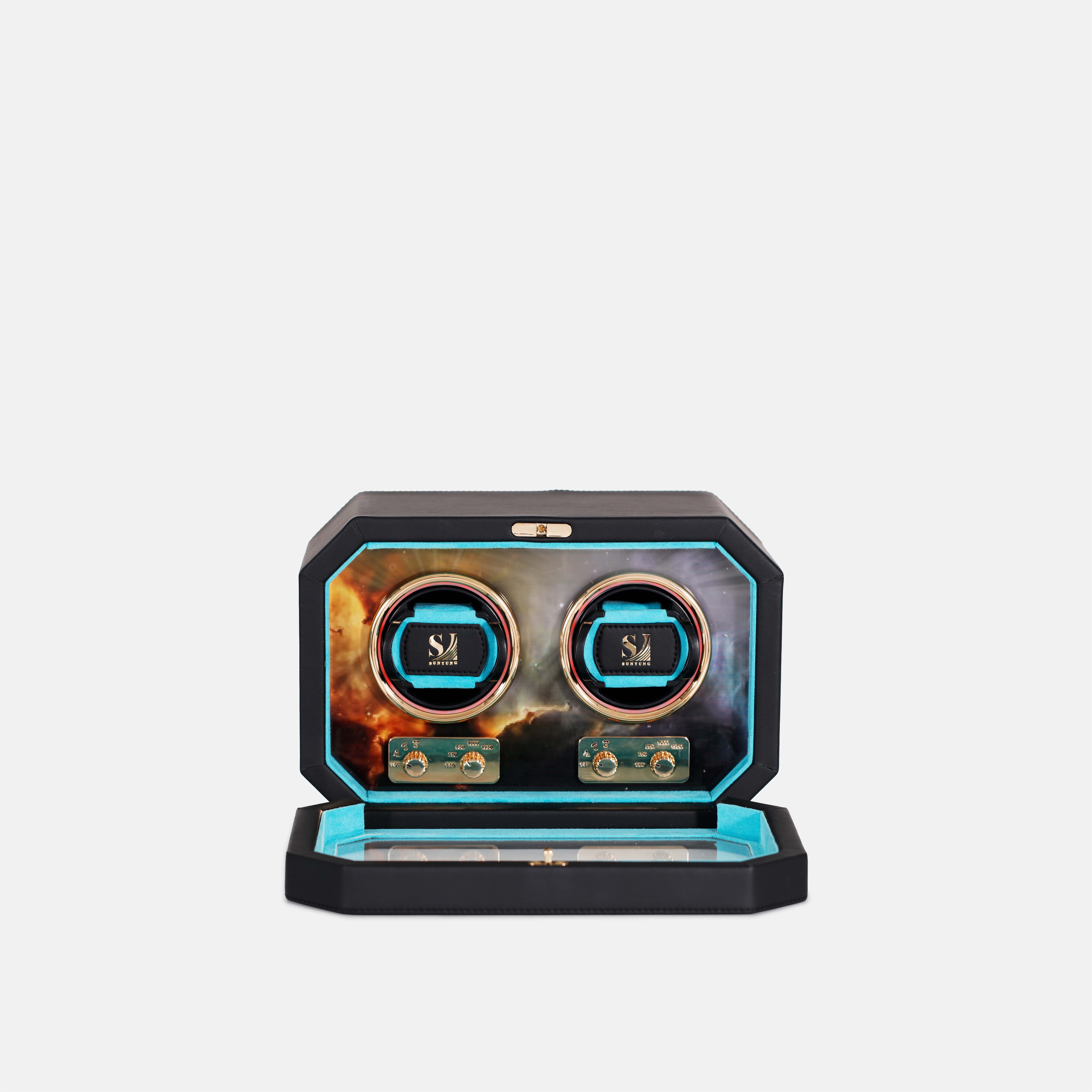 Luxury Double Galaxy Watch Winder