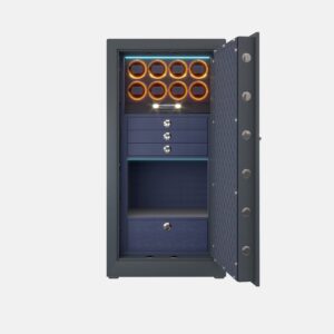 Luxury 8-Rotor Watch Winder Safe