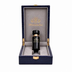 Single Perfume Bottle Box in Navy Croco PU Single Perfume Bottle Box in Navy Croco PU